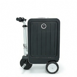 爱略特智能骑行箱mini款暗夜黑